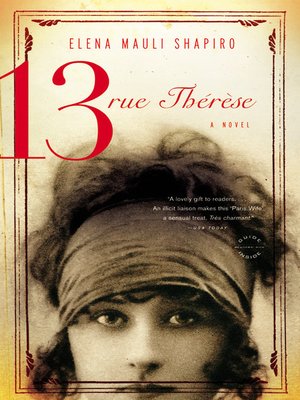cover image of 13, rue Thérèse